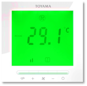 Toyama Touch Digital AC Thermostat